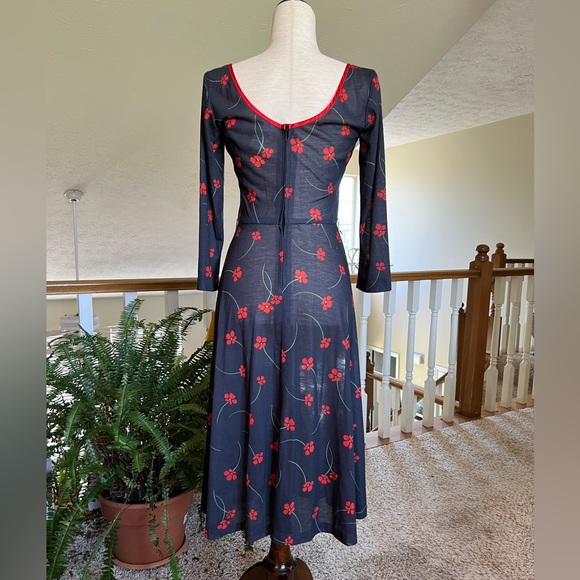 Vintage NWT Jody T of California Dress, Vtg Sz 9, Modern Size XS - Picture 3 of 5